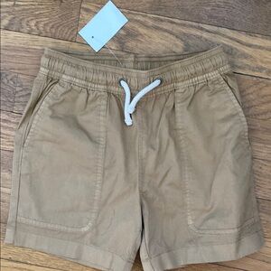 J crew pull on khaki shorts size 6 NWT